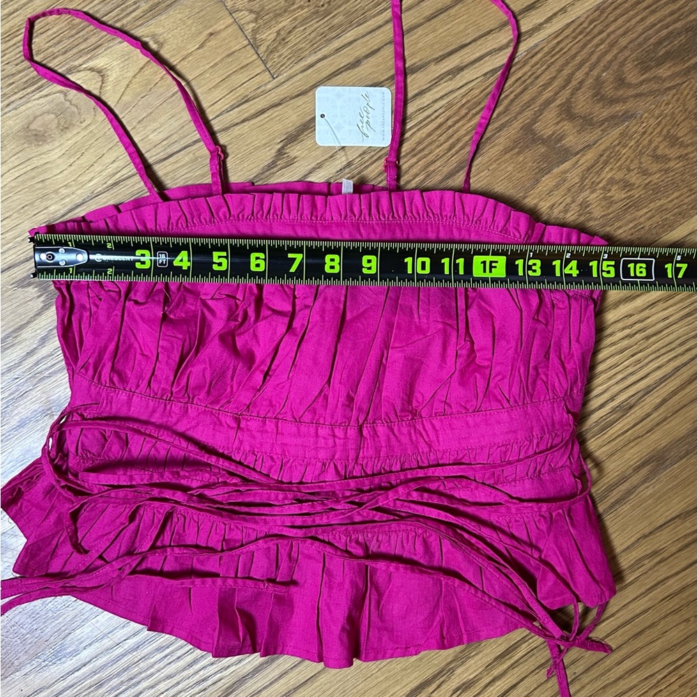 Free People‎ Gabby Tube Top Punch Beachy - Picture 6 of 11